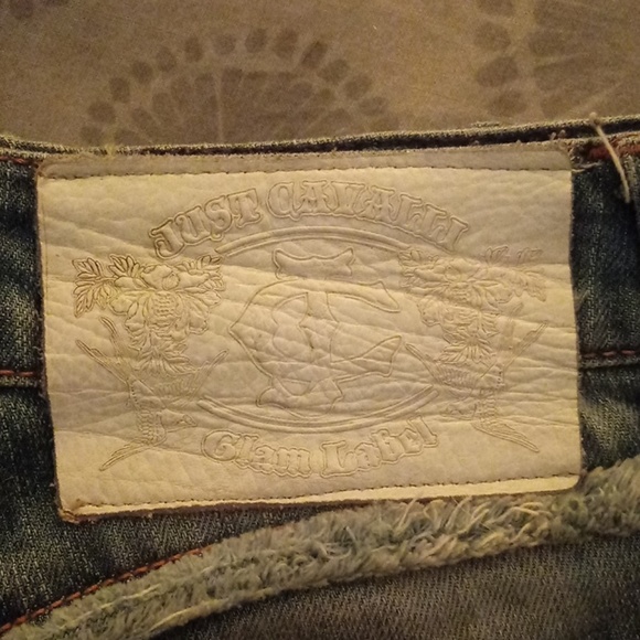 Just Cavalli Distressed Denim shorts - Picture 4 of 4